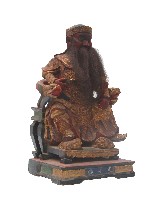 藏品(木雕一貫道老千歲像)的圖片