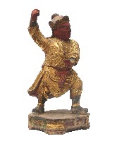 藏品(木雕馬使將軍像)的圖片