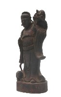 藏品(木雕孫真人像)的圖片