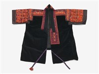 藏品(中國施洞苗族黑底交襟盛裝服飾)的圖片