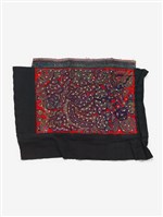 藏品(中國臺江苗族紅底綠及紫刺繡繡片)的圖片