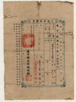 藏品(明治三十六年黃榮川土地臺帳謄本)的圖片