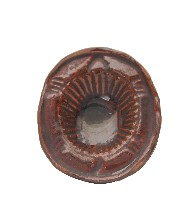 藏品(褐釉陶製龜紋製粿模具)的圖片