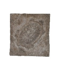 藏品(鐵製雙面壽字龜紋製粿模具)的圖片