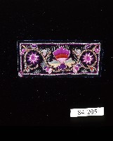 藏品(臺灣南部客家族群錢包繡片)的圖片