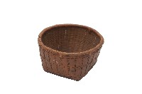 藏品(圓口四角無蓋竹提籃)的圖片