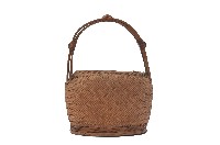 藏品(圓口手提竹籃)的圖片