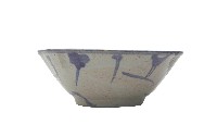 藏品(青花開光折枝花卉紋碗)的圖片