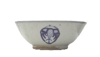 藏品(青花橢圓形紋碗)的圖片