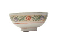 藏品(釉上彩變體花草紋碗)的圖片
