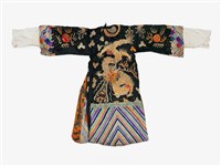 藏品(黑色龍紋長擺戲服)的圖片
