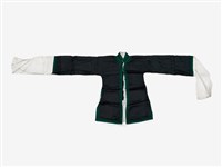 藏品(黑色綠邊素面戲服)的圖片