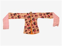 藏品(粉橘色繡花短擺戲服)的圖片