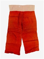 藏品(紅色素面長褲戲服)的圖片