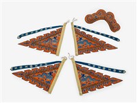 藏品(橘底龍紋佩飾)的圖片