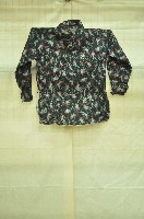 藏品(黑底花紋河南戲服)的圖片