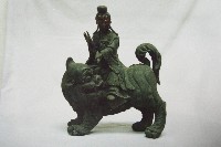 藏品(騎豺觀音像)的圖片