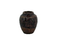 藏品(褐釉小陶罐)的圖片