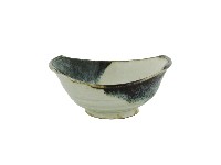 藏品(白地藍釉凹型碗)的圖片
