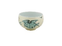 藏品(白地綠釉荷葉紋瓷杯)的圖片