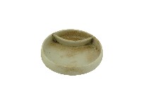 藏品(陶瓷製灰褐色圓盤狀菸灰缸)的圖片
