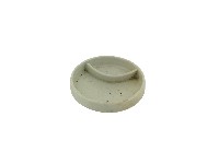 藏品(陶瓷製灰褐色圓盤狀菸灰缸)的圖片
