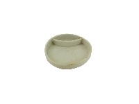 藏品(陶瓷製灰褐色圓盤狀菸灰缸)的圖片
