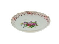 藏品(印花彩繪折枝花卉紋碟)的圖片