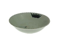 藏品(青花彩繪模壓鶴紋花口深腹碗、彩繪寫意山水紋輪花口深腹碗、彩繪寫意山水紋深腹碗)的圖片