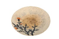 藏品(彩繪蒲公英紋盤)的圖片
