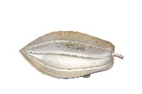 藏品(錦綾堂款銀製木瓜形皿)的圖片