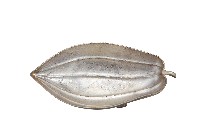 藏品(錦綾堂款銀製木瓜形皿)的圖片