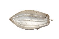 藏品(錦綾堂款銀製木瓜形皿)的圖片