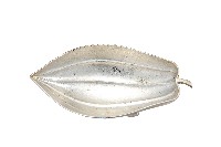 藏品(錦綾堂款銀製木瓜形皿)的圖片
