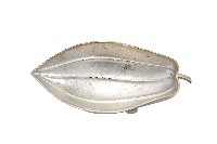 藏品(錦綾堂款銀製木瓜形皿)的圖片