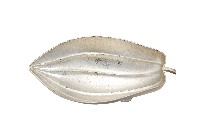 藏品(錦綾堂款銀製木瓜形皿)的圖片