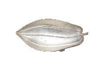 藏品(錦綾堂款銀製木瓜形皿)的圖片