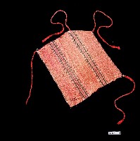 藏品(泰雅族織品橫紋胸布)的圖片