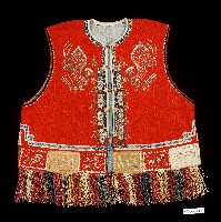 藏品(排灣族漢式鳳凰紋無袖上衣)的圖片