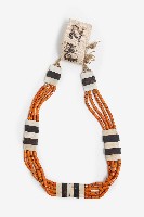 藏品(排灣族石板串珠項鍊)的圖片