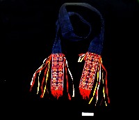 藏品(排灣族織紋深色腰帶)的圖片