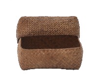 藏品(排灣族月桃籐製箱)的圖片