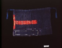 藏品(排灣族織紋深色裙片)的圖片