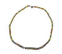藏品(排灣族多彩琉璃珠項鍊)的圖片