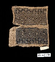 藏品(排灣族卍字紋刺繡袋)的圖片