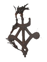 藏品(雅美族大船頭尾飾)的圖片