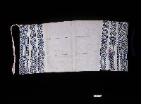 藏品(達悟族藍色豎紋下身腰裙)的圖片