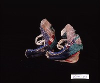 藏品(多色拼布加高式三寸金蓮一對)的圖片