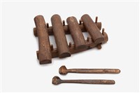 藏品(木製敲琴一組)的圖片