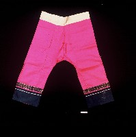 藏品(臺灣漢人族群女性大襠褲)的圖片